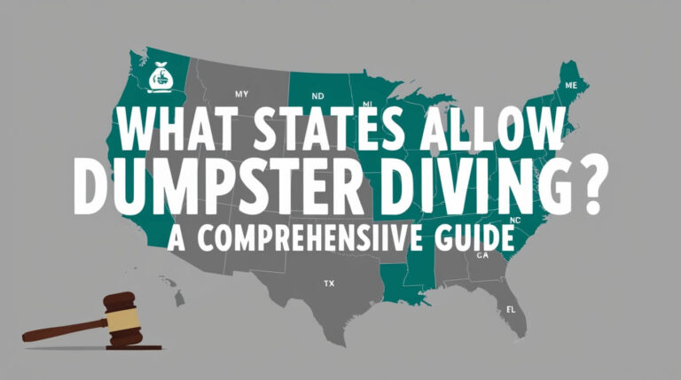 What States Allow Dumpster Diving