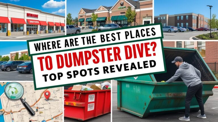 Where Are the Best Places to Dumpster Dive