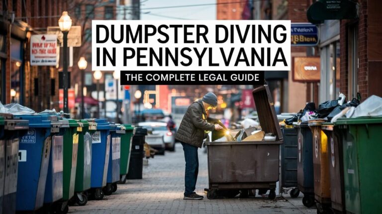 Dumpster Diving in Pennsylvania